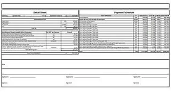 HOABL Blue Zone Mumbai cost sheet preview